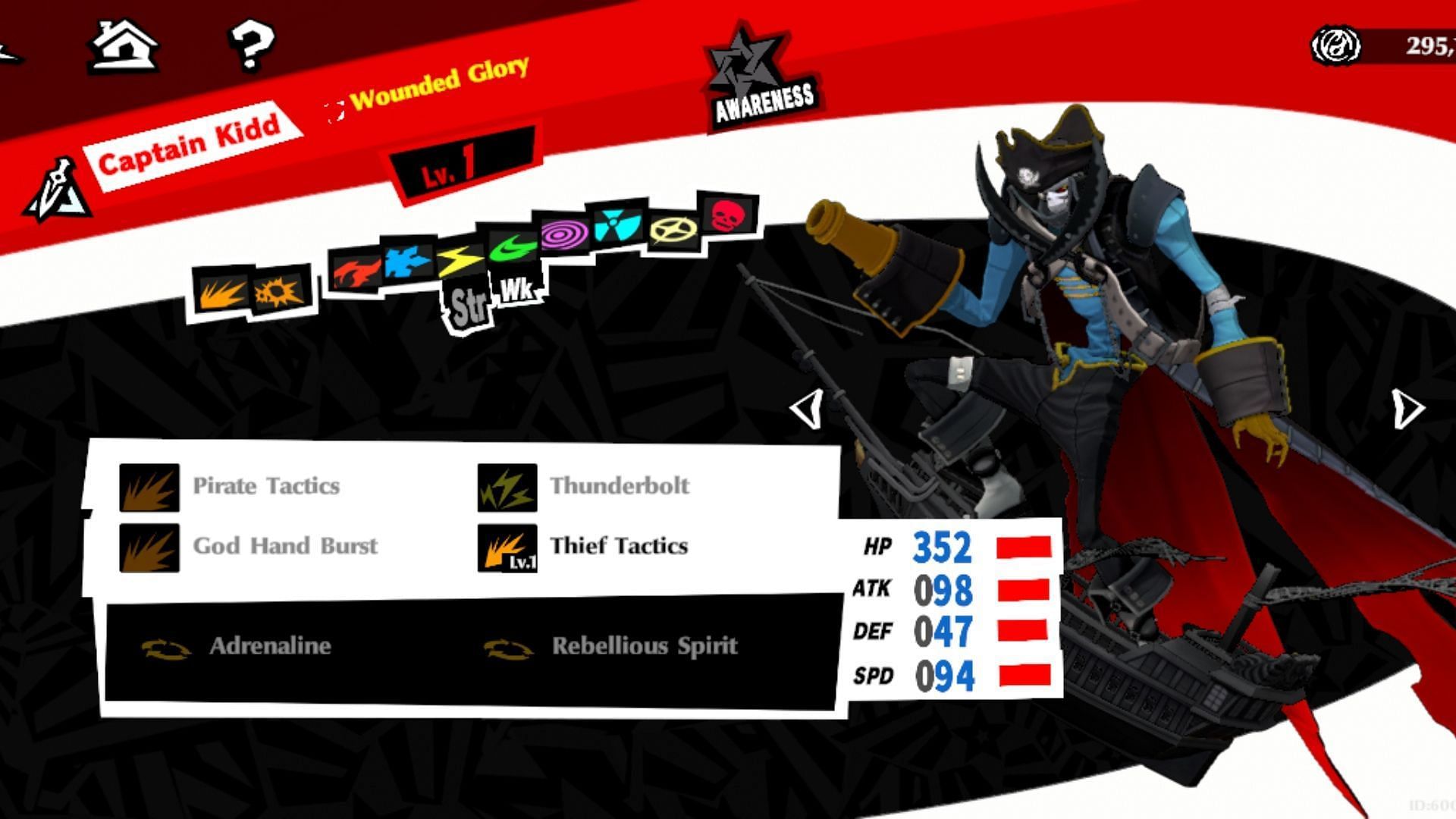 Persona and Skills (Image via ATLUS)